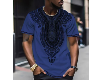 Ethnic Style Short Sleeve